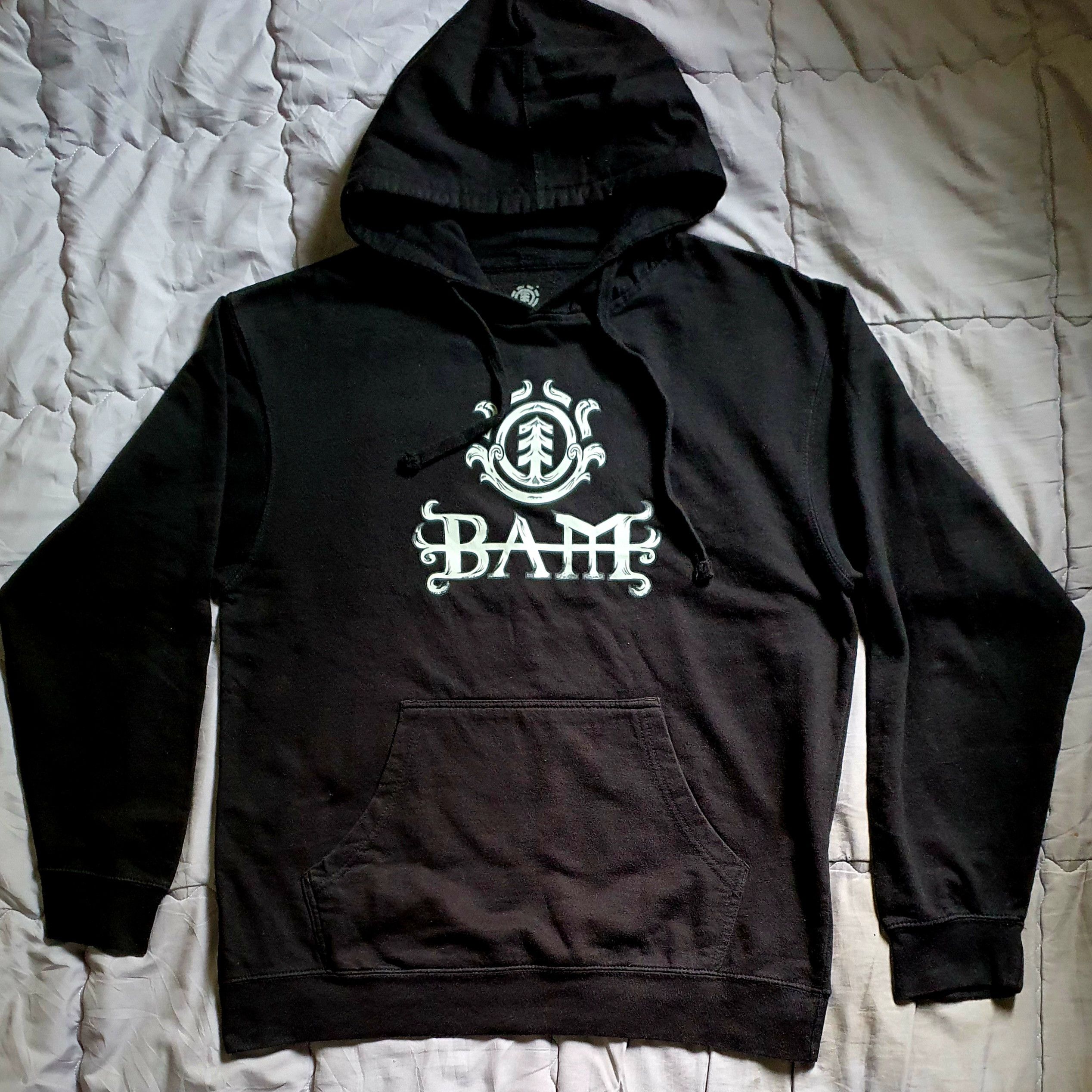 Element Element Bam Margera / HIM Logo Rare Pullover Hoodies Size US M / EU 48-50 / 2 - 2 Thumbnail