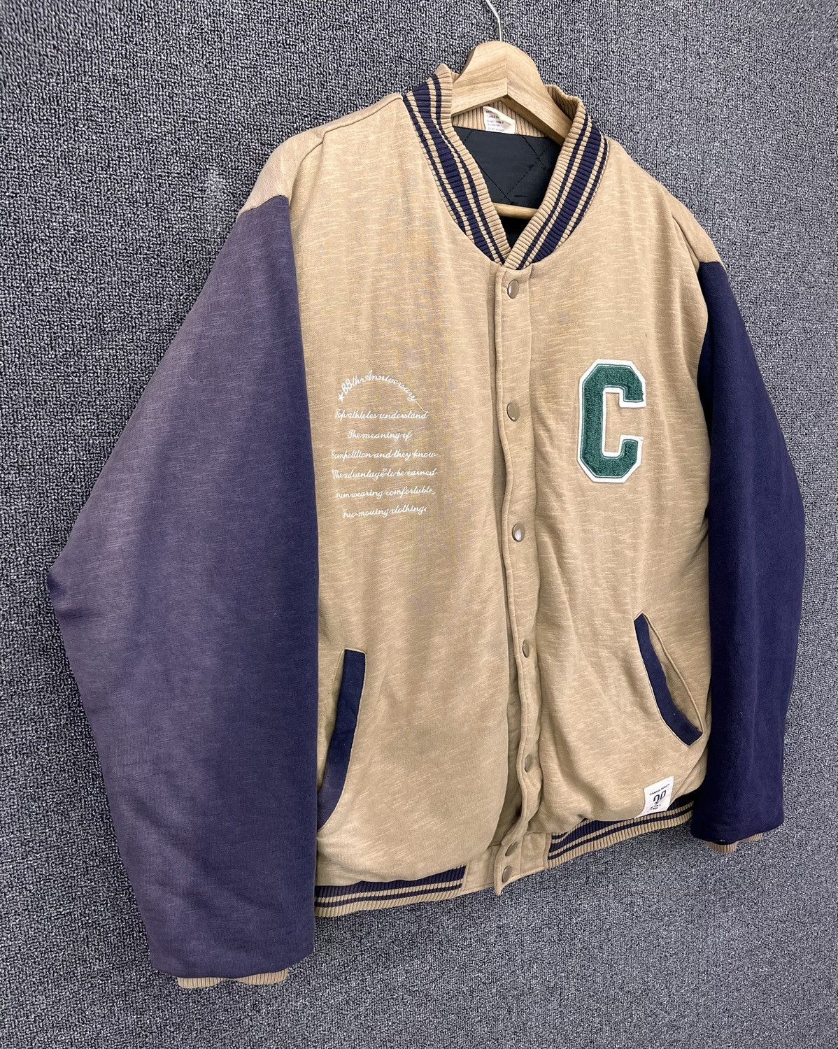Champion Vintage Champion Trashed Sun Faded Varsity Jacket Size US M / EU 48-50 / 2 - 2 Thumbnail