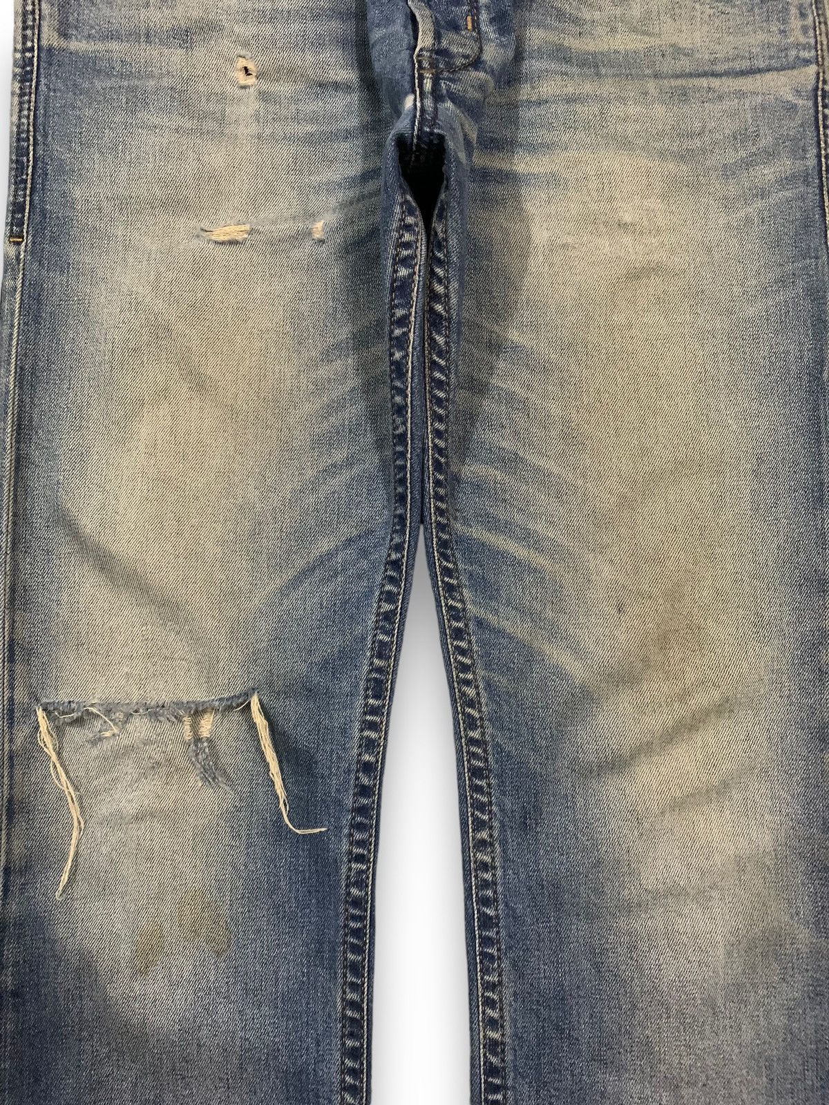Diesel Diesel Industry Akee Mud Wash Distressed Grunge Jeans Size US 32 / EU 48 - 6 Thumbnail