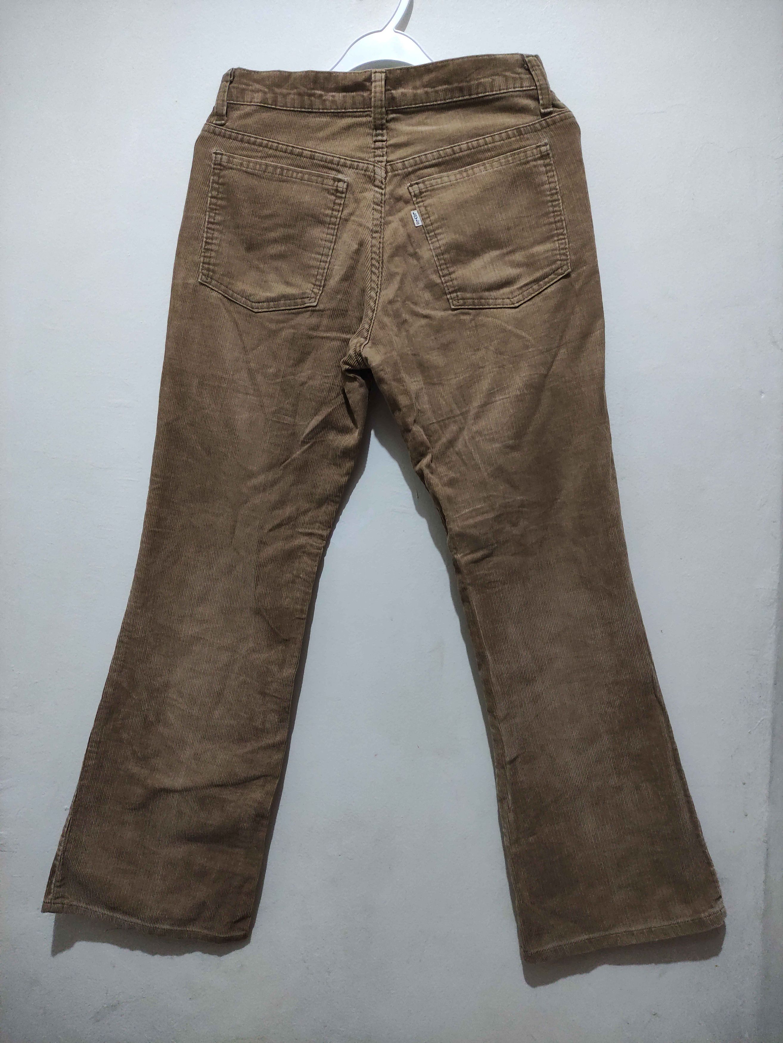 Levi's 70s Levi's 646 Corduroy Flare Pants Size US 29 - 2 Thumbnail
