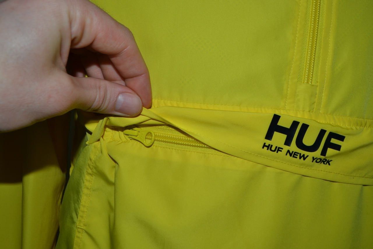 Huf × Thrasher HUF Jacket Anorak Yellow Size S Size US S / EU 44-46 / 1 - 4 Thumbnail