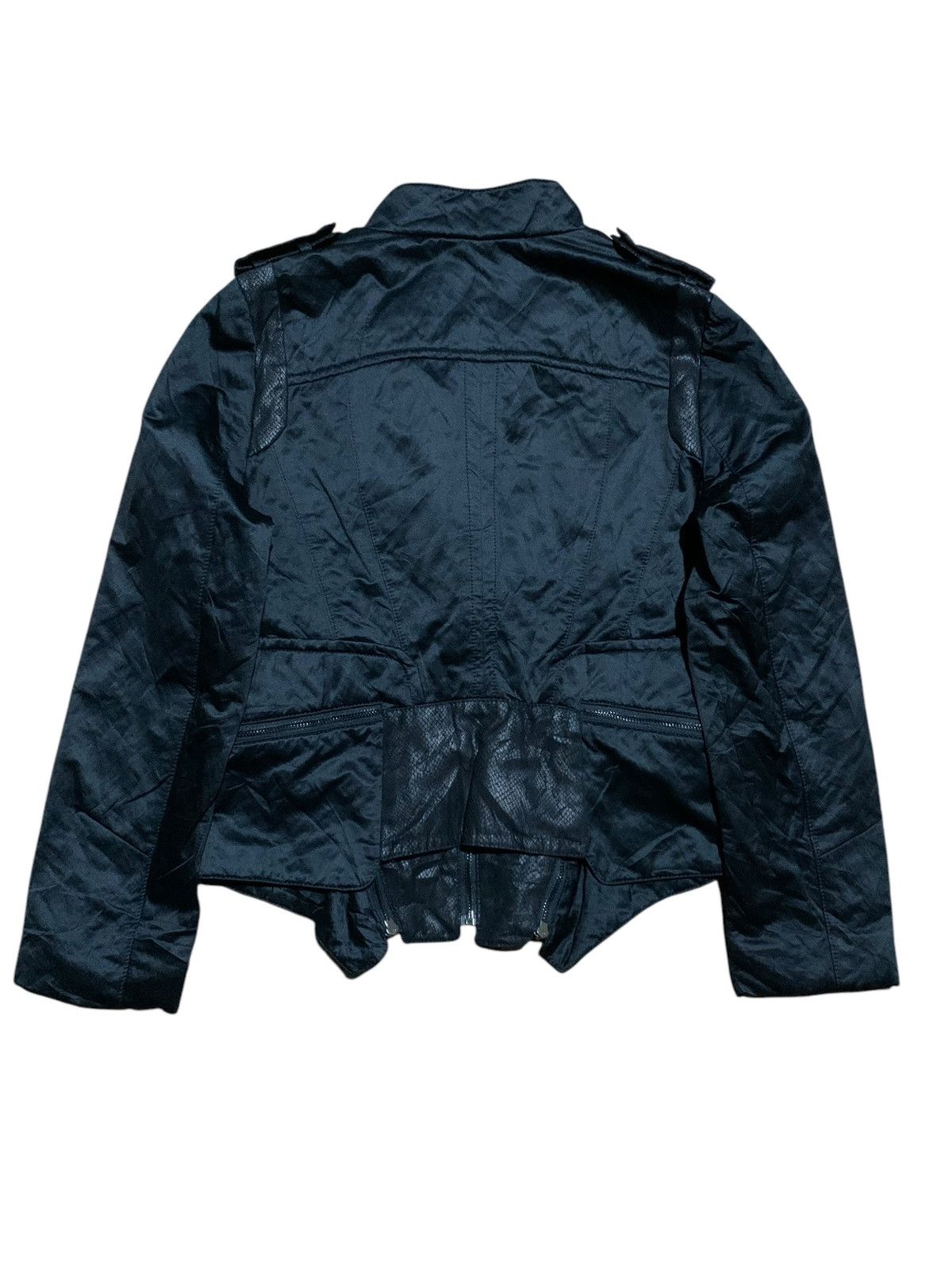 20471120 × Beauty Beast × Japanese Brand 2000s Style Innerve cyber jumpsuit zip biker jacket Size S / US 4 / IT 40 - 9 Thumbnail