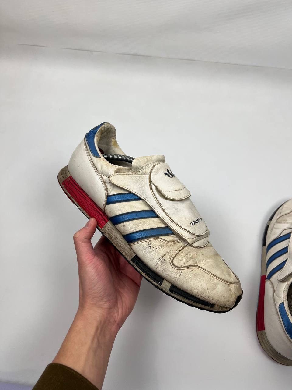 Adidas Adidas Micropacer silver Metallic 2001 vintage size 11 1/2 Size US 11 / EU 44 - 9 Thumbnail
