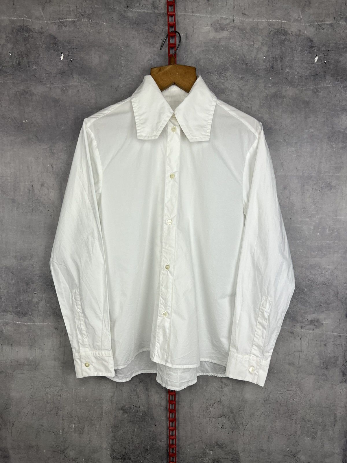 Maison Margiela Women's White Button Down Top Shirt Size 36