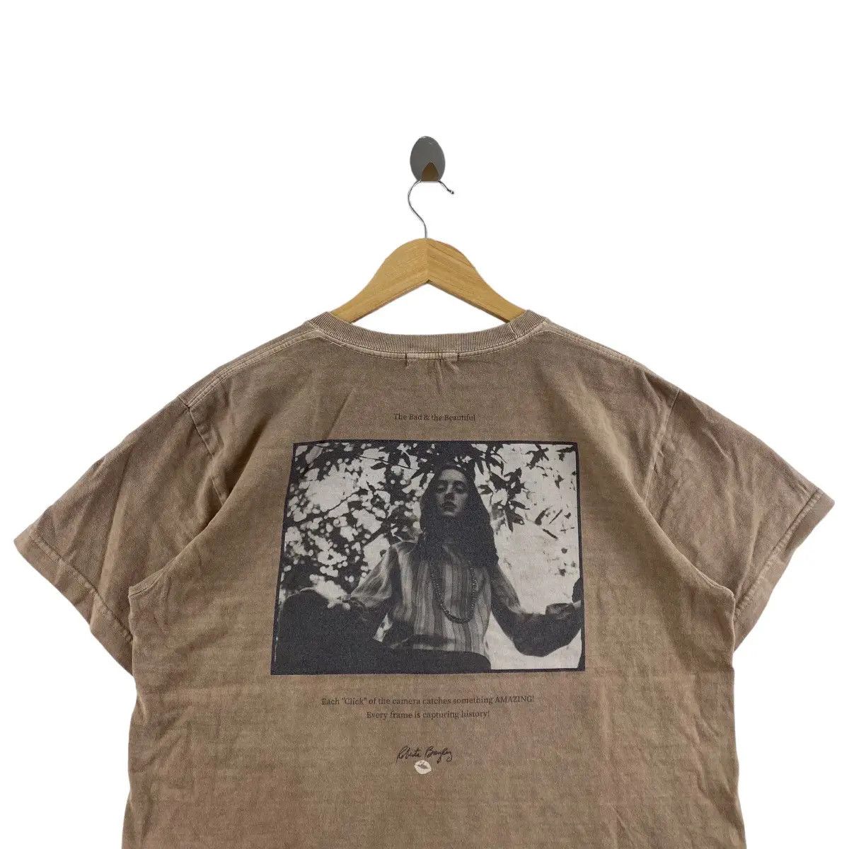 Vintage PHOTOFOLIO ROBERTA BAYLEY Soul Proprietor Tee Shirt Size M / US 6-8 / IT 42-44 - 2 Thumbnail