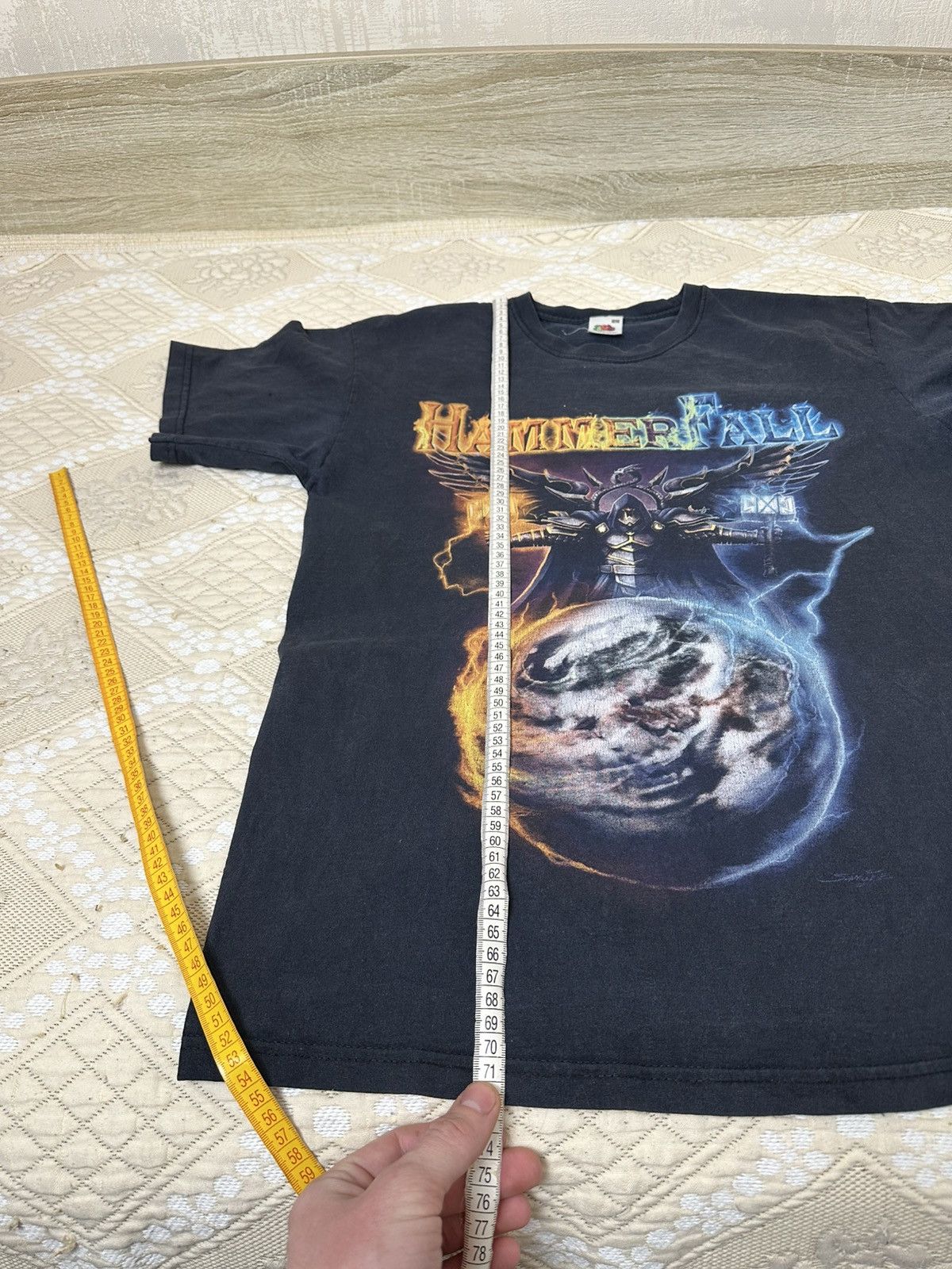 Band Tees 🔥 Vintage 2009 HammerFall Tour Metal Band Tee Shirt Size US L / EU 52-54 / 3 - 12 Thumbnail