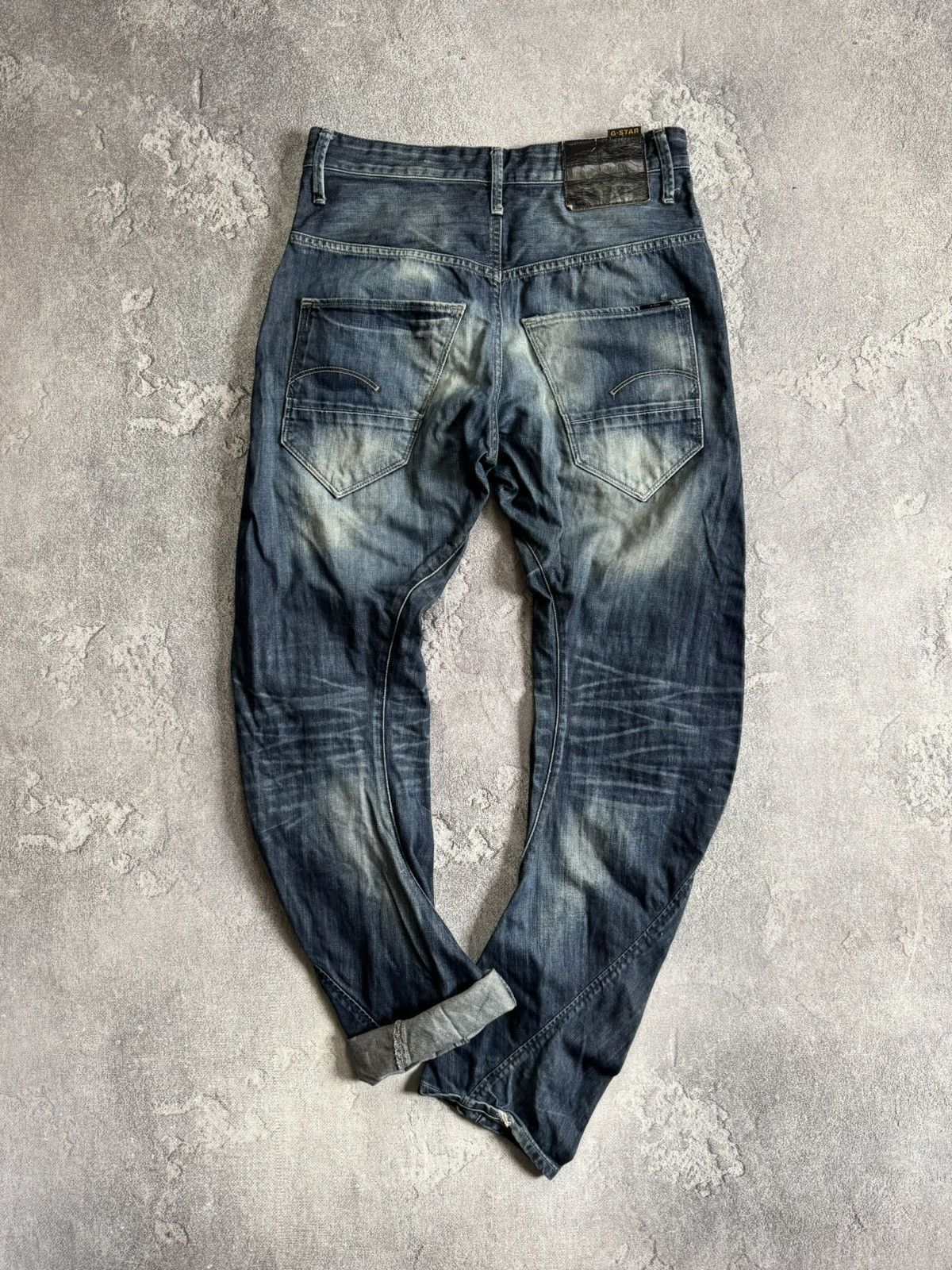 G-Star G Star Arc 3D Jeans 30 L32 Loose Tapered Leg Zip Twisted Size US 30 / EU 46 - 1 Thumbnail