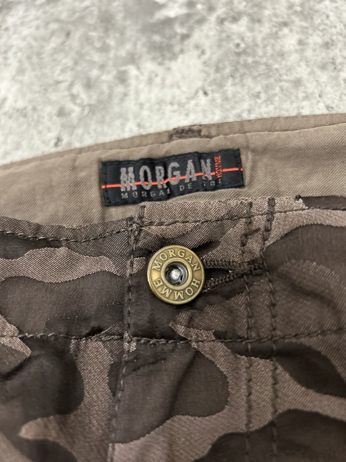 If Six Was Nine × Le Grande Bleu (L.G.B.) × Morgan Homme Morgan Homme Cargo Bondage army Pants Size US 31 - 10 Thumbnail