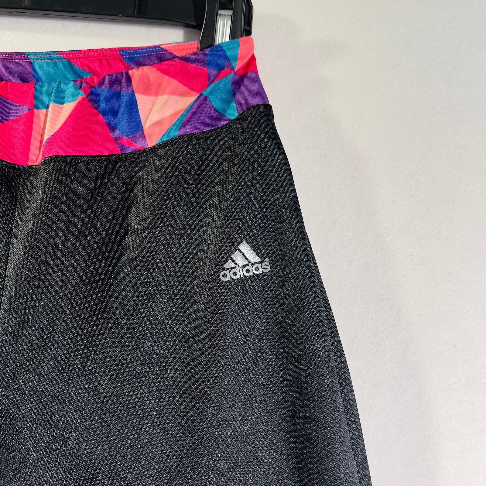 Adidas adidas Capri Leggings AeroReady Large Elastic Cuff Waist Size 22" - 3 Thumbnail