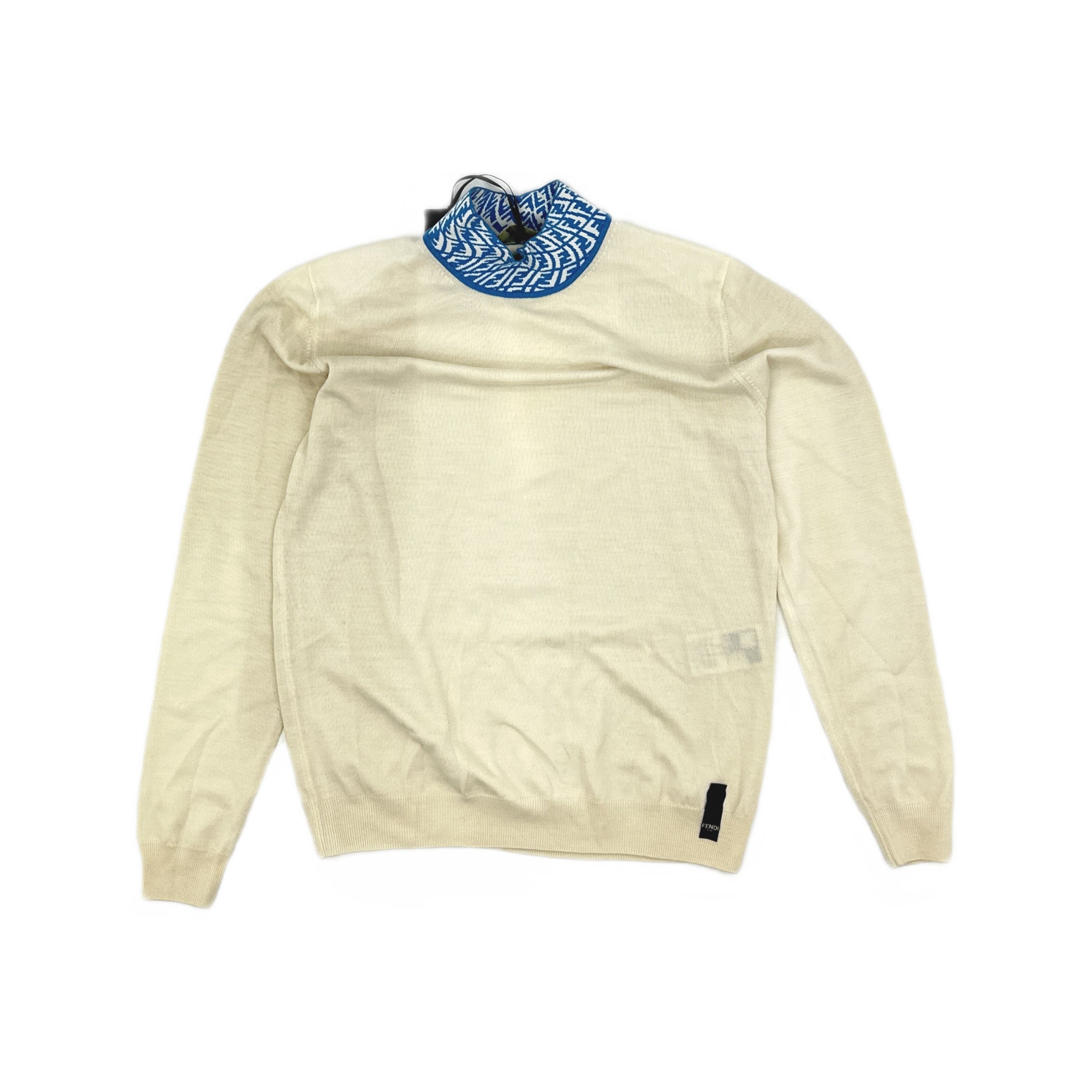 Fendi Fendi Vertigo FF Collar Sweater Size 50 Size US M / EU 48-50 / 2 - 1 Thumbnail