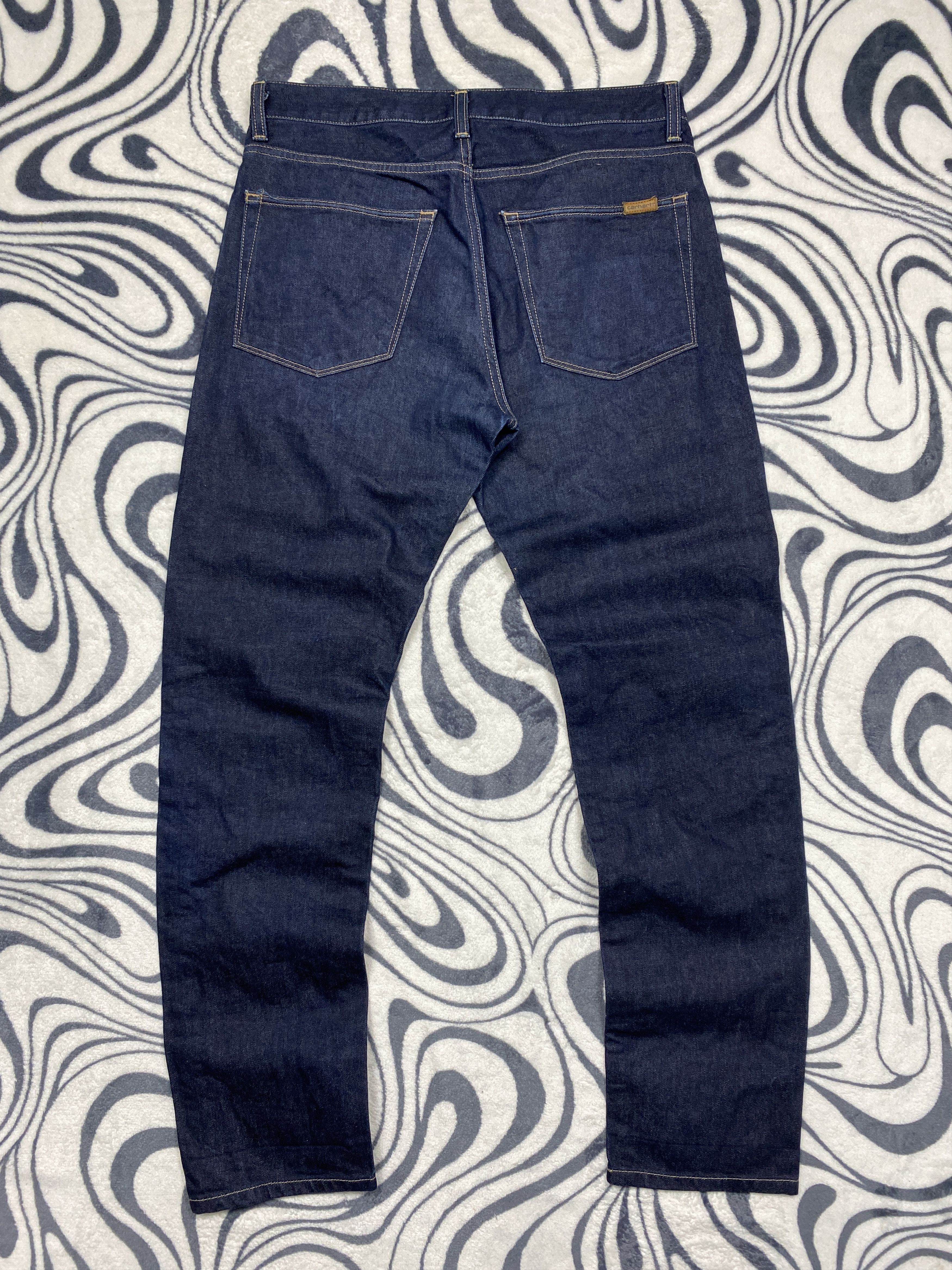 Carhartt Carhartt Wip Mens Vicious Denim Pants Jeans Size US 32 / EU 48 - 1 Thumbnail
