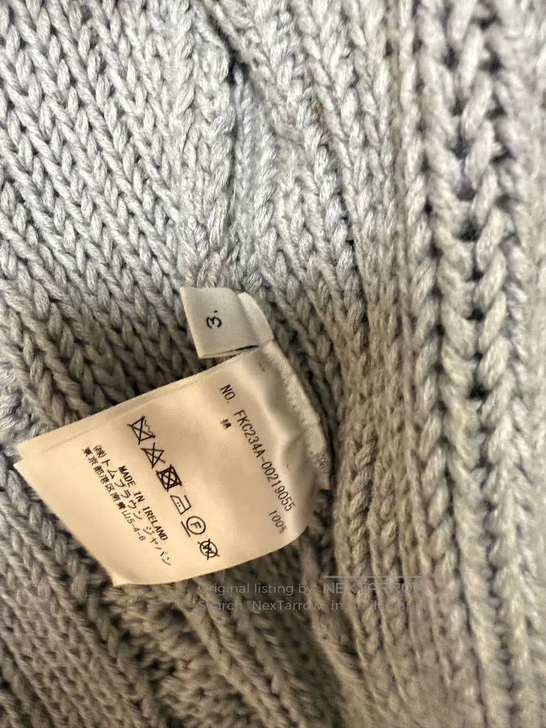 Thom Browne Thom Browne Gray Tweed Knit Cardigan Size US L / EU 52-54 / 3 - 4 Thumbnail