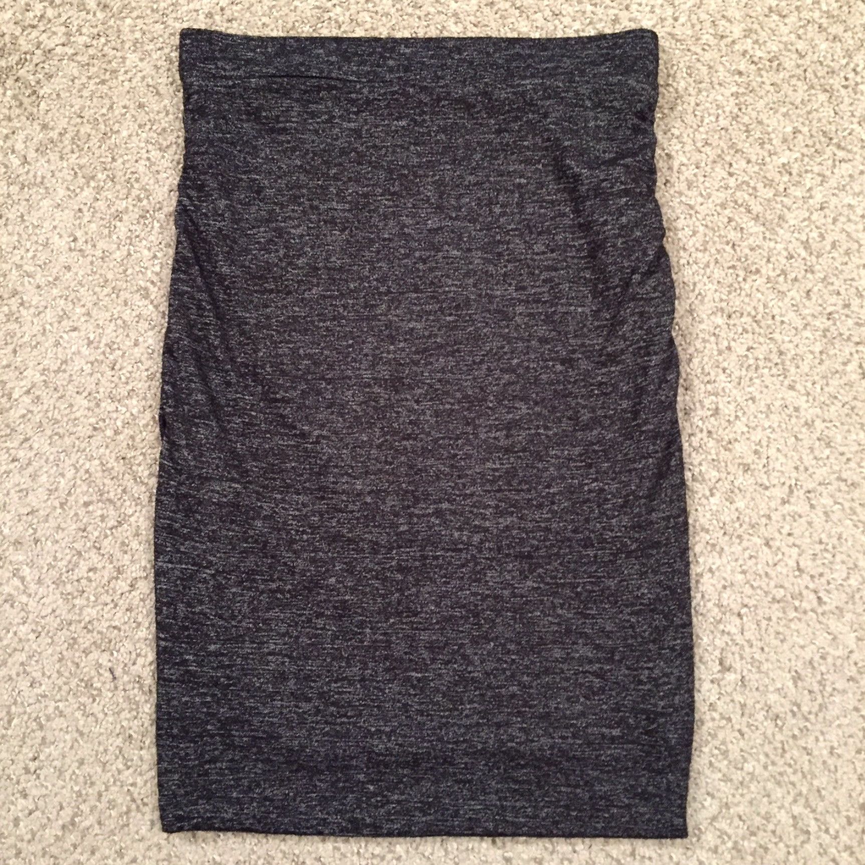 Banana Republic Banana Republic Skirt S Gray Midi Lined Pull On Pencil Women's Small Midi Skirt Size 28" / US 6 / IT 42 - 6 Thumbnail