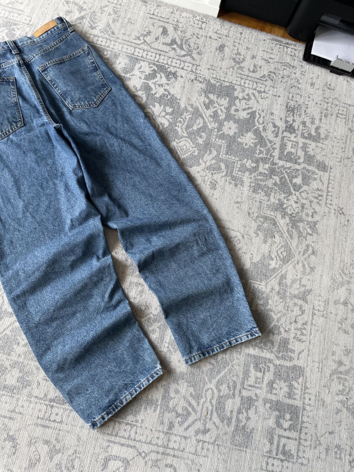 Vintage Vintage Baggy Jeans Faded Mud Washed Japanese Y2K Wide Hype Size US 30 / EU 46 - 8 Thumbnail