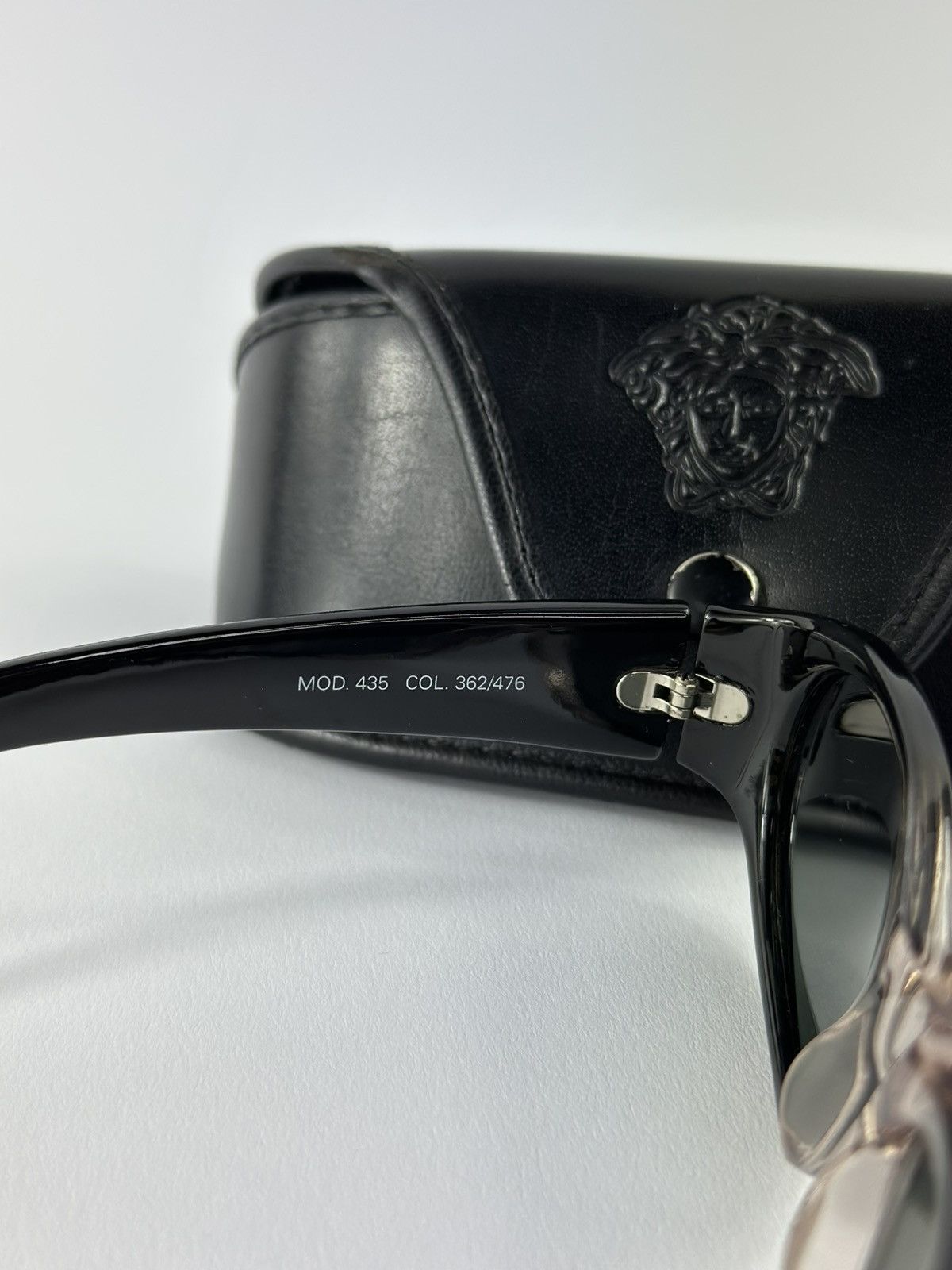 Versace Rare Gianni Versace Vintage Sunglasses Medusa - 435 362/476 Size ONE SIZE - 11 Thumbnail
