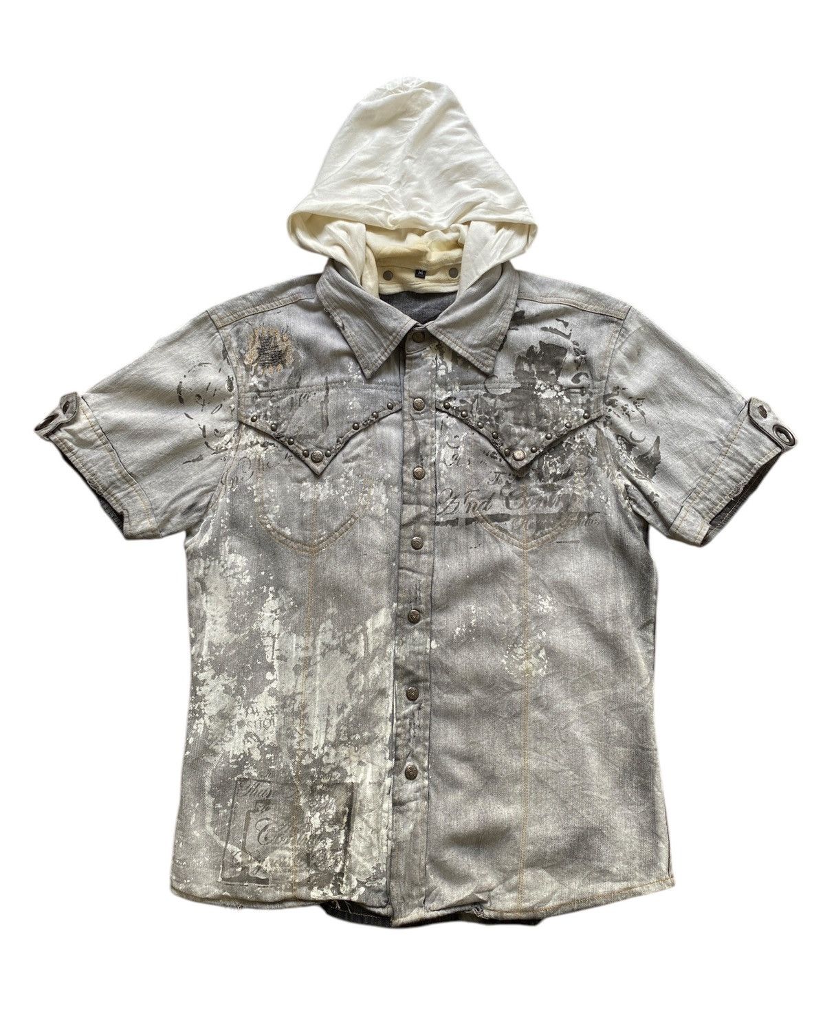 In The Attic × Japanese Brand In The Attic Removable Hoodie Design  