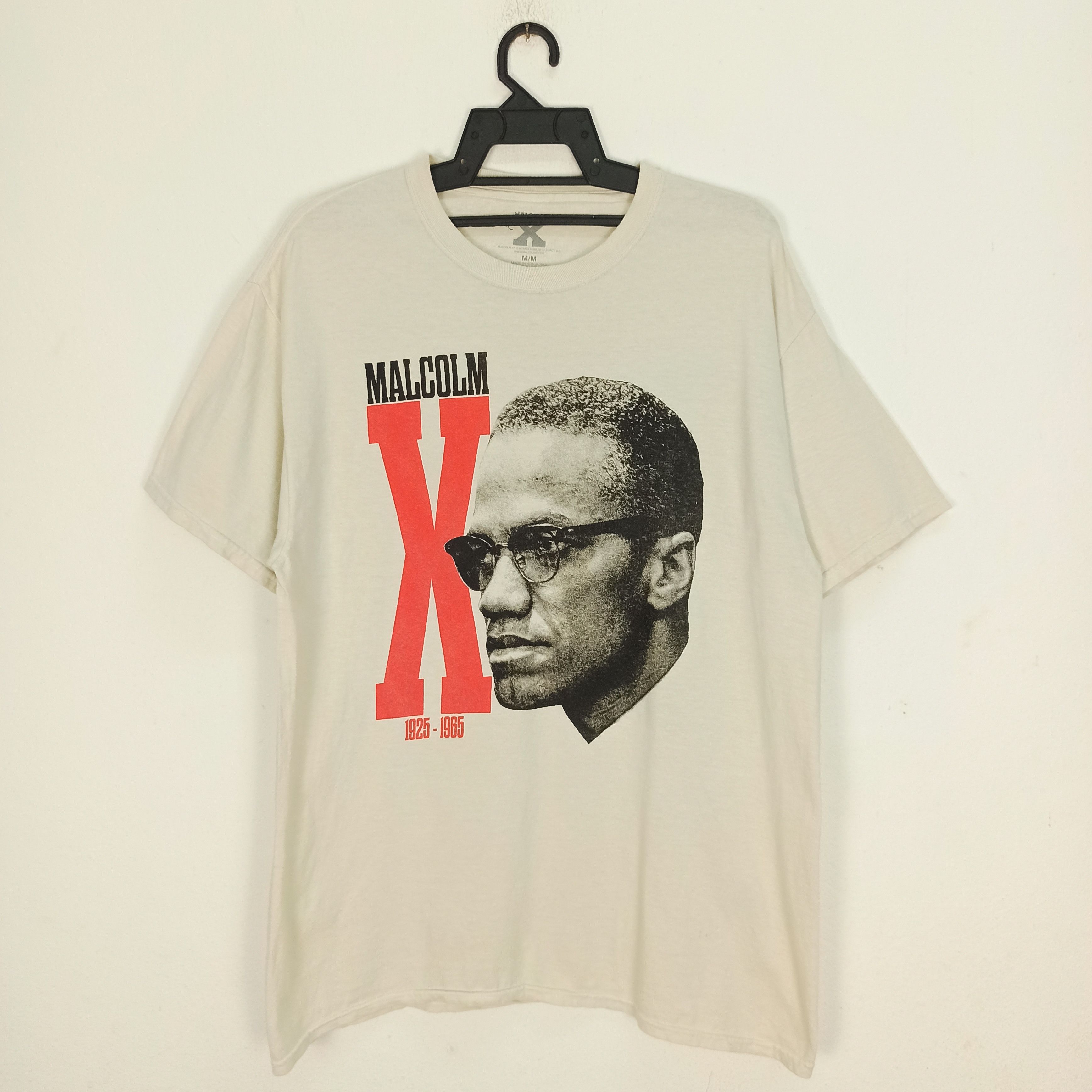 Other Rare Malcolm X Promo Tshit Size US M / EU 48-50 / 2 - 1 Thumbnail