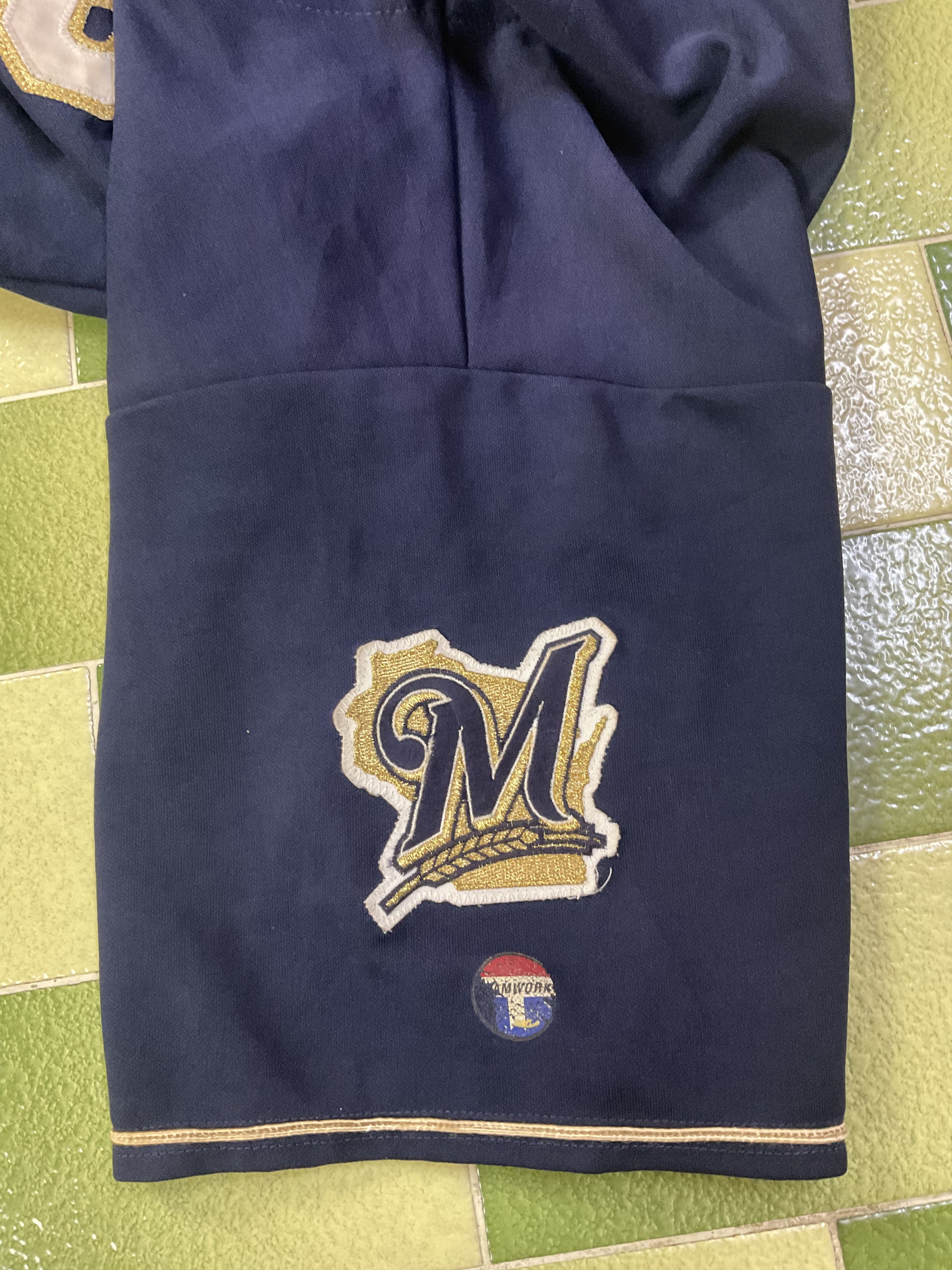MLB Vintage MLB Milwaukee Brewers #5 Baseball Jersey Patches Size US L / EU 52-54 / 3 - 5 Thumbnail