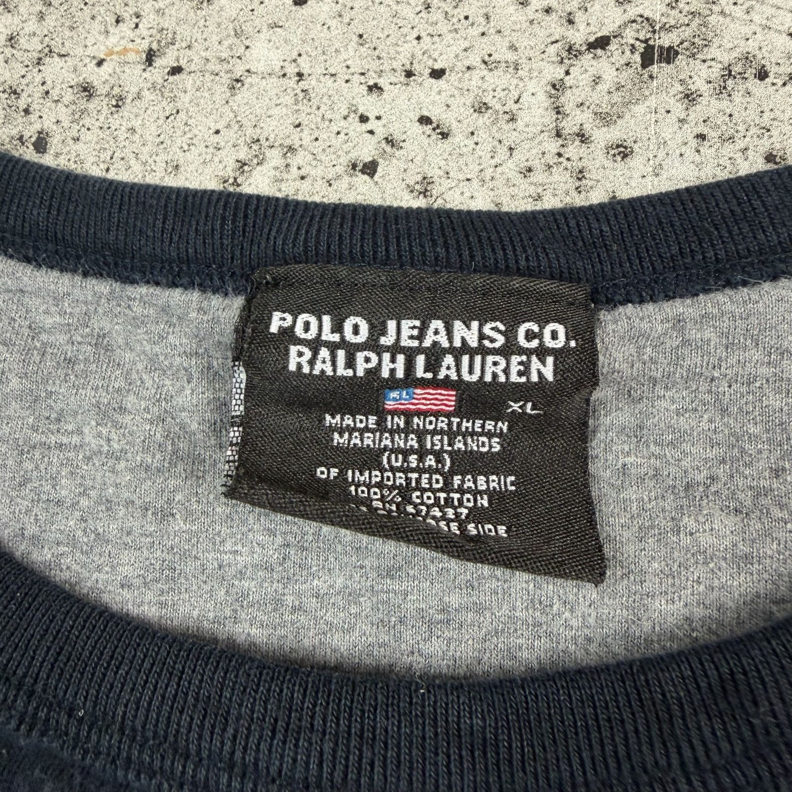 Polo Ralph Lauren Vintage Polo Double Face Long Sleeve Thermal XL Size US XL / EU 56 / 4 - 4 Thumbnail