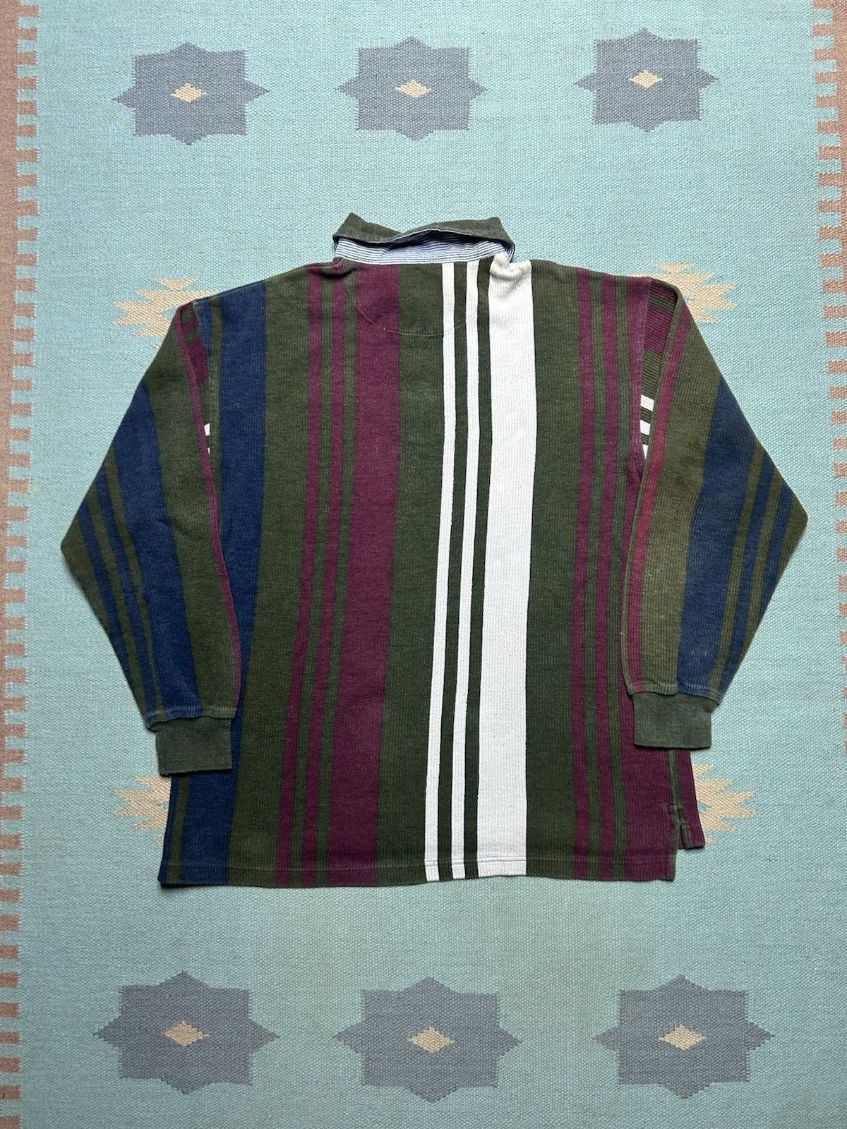 Vintage Vtg St. John’s bay polo shirt cotton knit men’s large Size US L / EU 52-54 / 3 - 7 Thumbnail