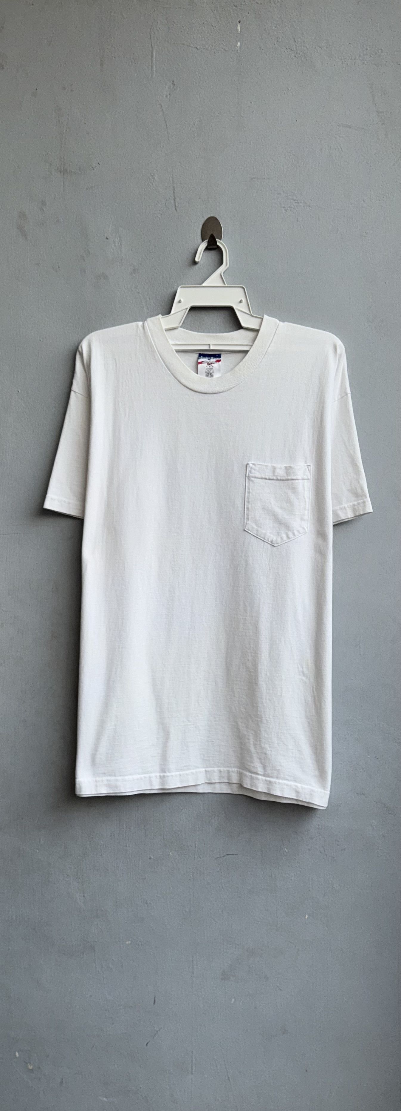 Vintage Union Made Single Pocket Plain Vintage Shirt Size US XL / EU 56 / 4 - 1 Thumbnail