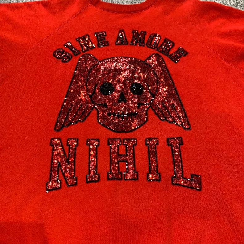 Gucci Gucci Red belt logo sequin sweatshirt 2504-Nextarrow Size US L / EU 52-54 / 3 - 3 Thumbnail