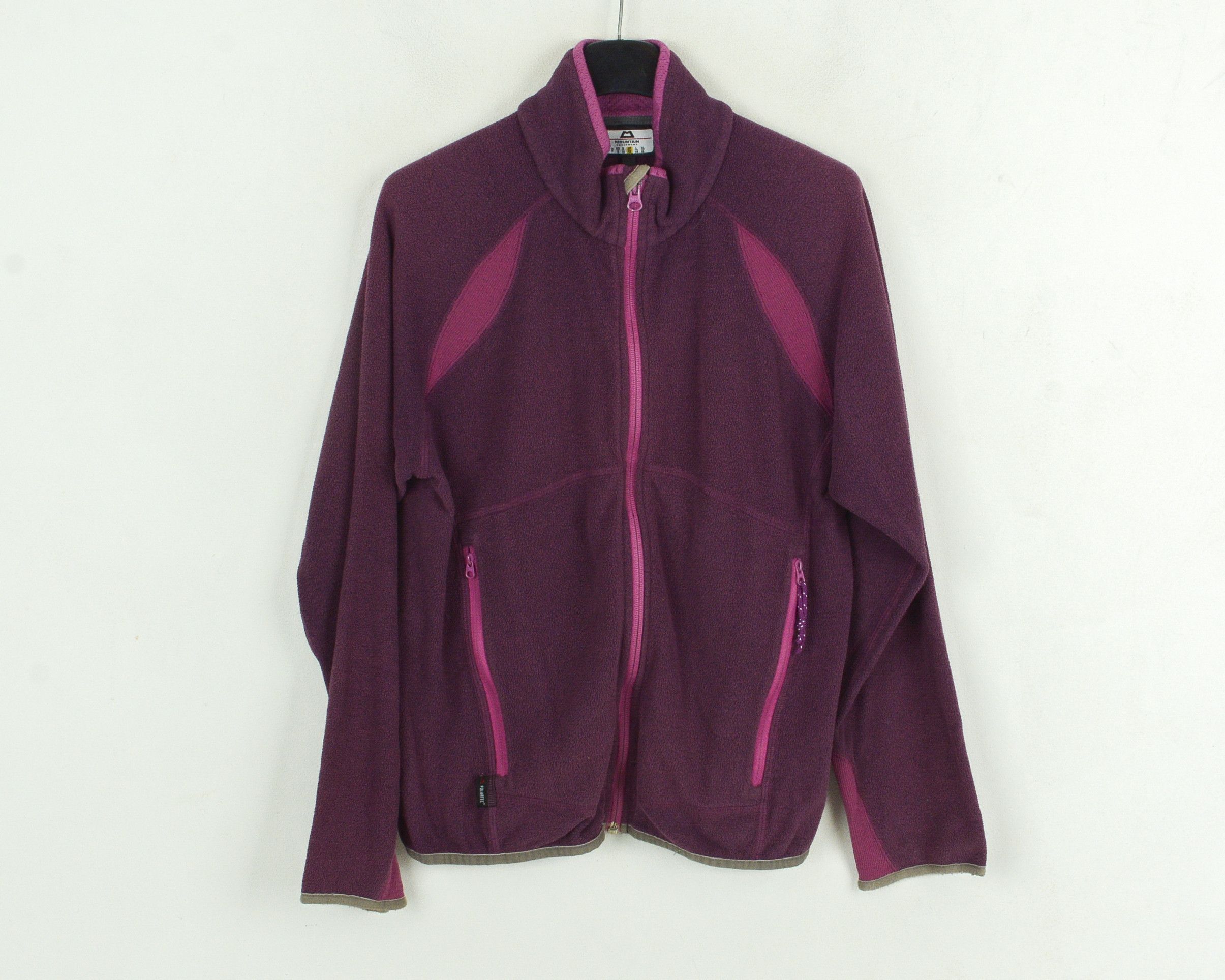Mountain Equipment Polartec Women L Fleece Jumper Sweatshirt Purple Sweater Size L / US 10 / IT 46 - 1 Thumbnail