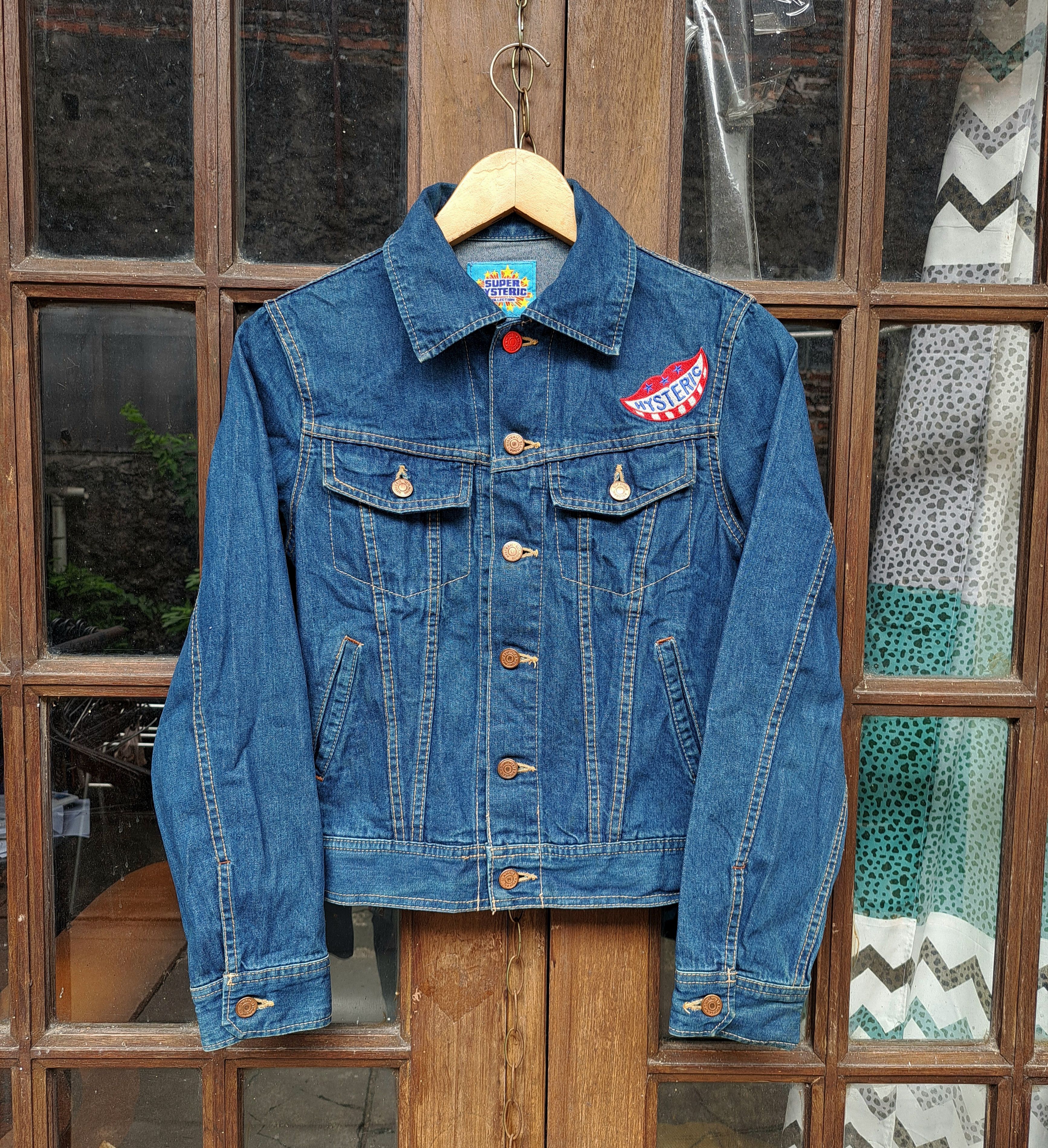 Hysteric Glamour Vintage 90s Hysteric Glamour Denim Jacket Women S Size S / US 4 / IT 40 - 2 Thumbnail