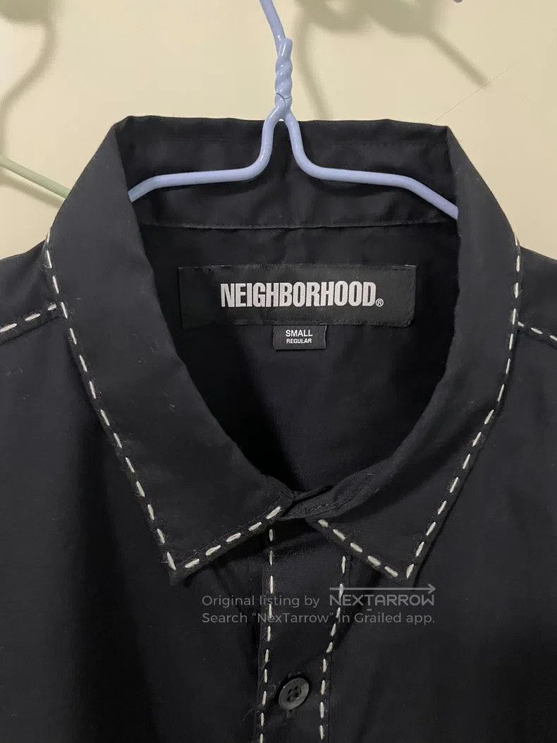 Neighborhood Neighborhood Hand Stitched Shirt, Black Size US S / EU 44-46 / 1 - 2 Thumbnail
