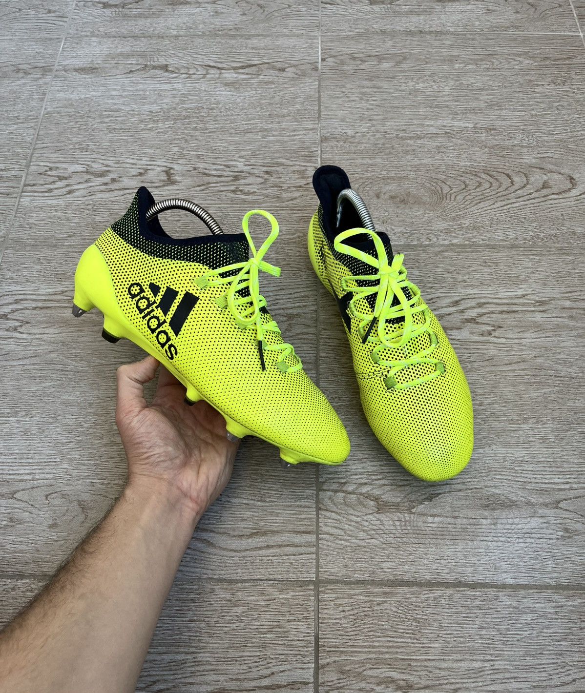 Adidas Adidas X 17.1 SG NSG Techfit Men's Soccer Cleats US 9 UK 8 Size US 9 / EU 42 - 6 Thumbnail