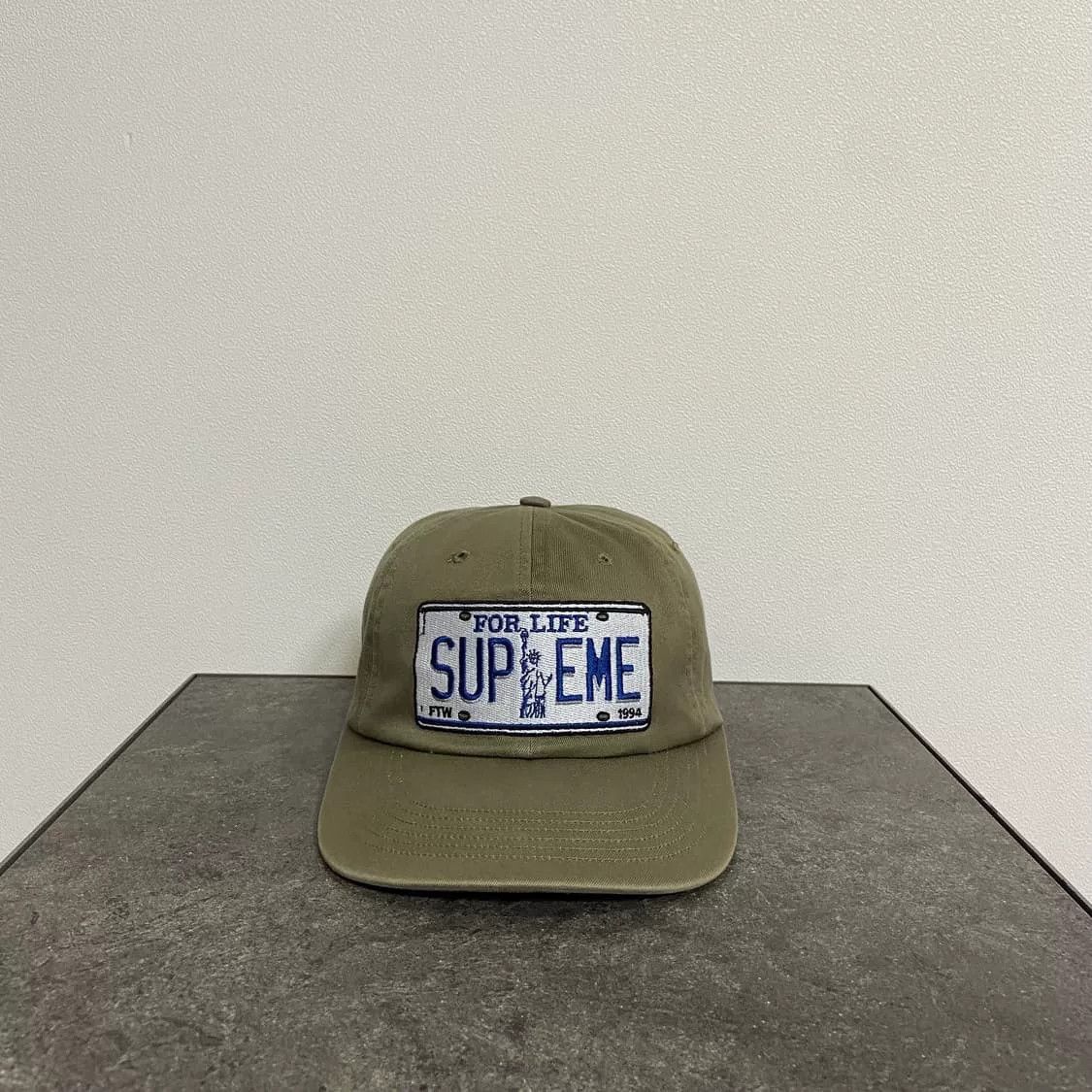 Supreme Supreme Vintage License Plate Cap Size ONE SIZE - 1 Thumbnail