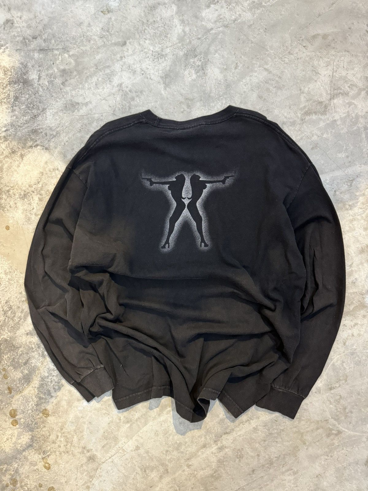 Japanese Brand × Vintage Vintage Outlaw cuff woman tee Size US XL / EU 56 / 4 - 3 Thumbnail
