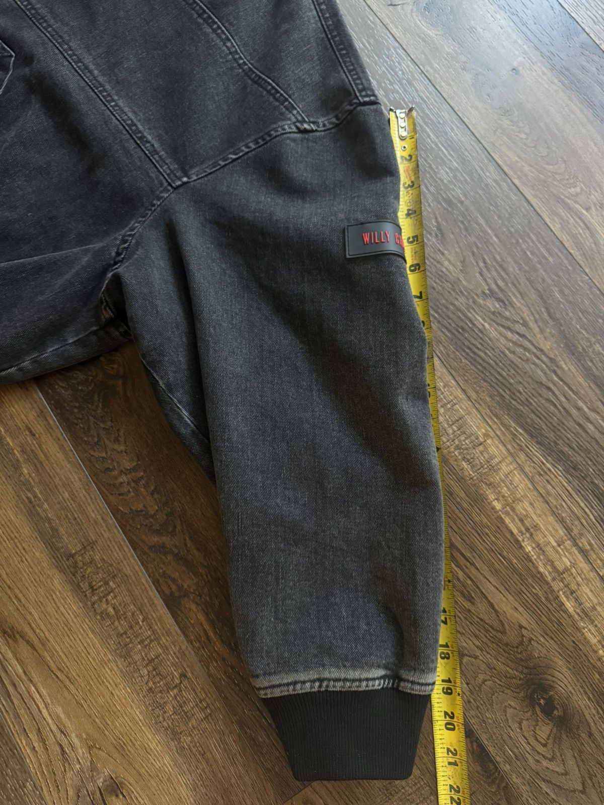 Willy Chavarria Warrior Zip Crew-Washed Black Size US M / EU 48-50 / 2 - 13 Thumbnail