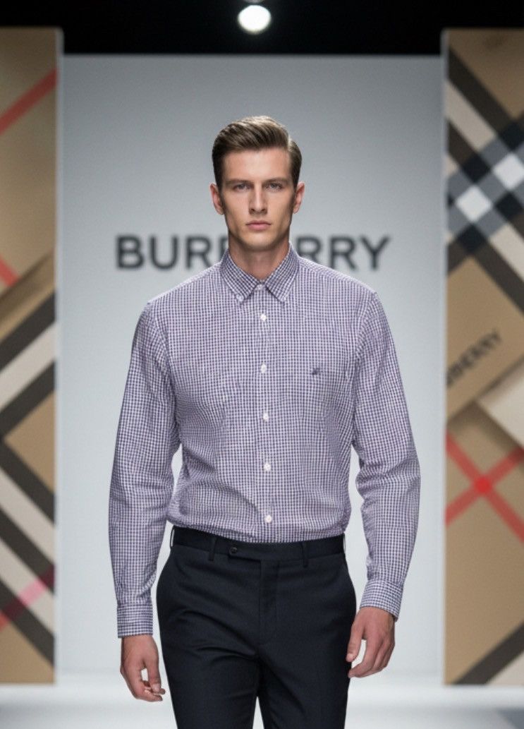 Burberry 🔥 Burberry plaid checkred shirt size xl Size US XL / EU 56 / 4 - 1 Thumbnail