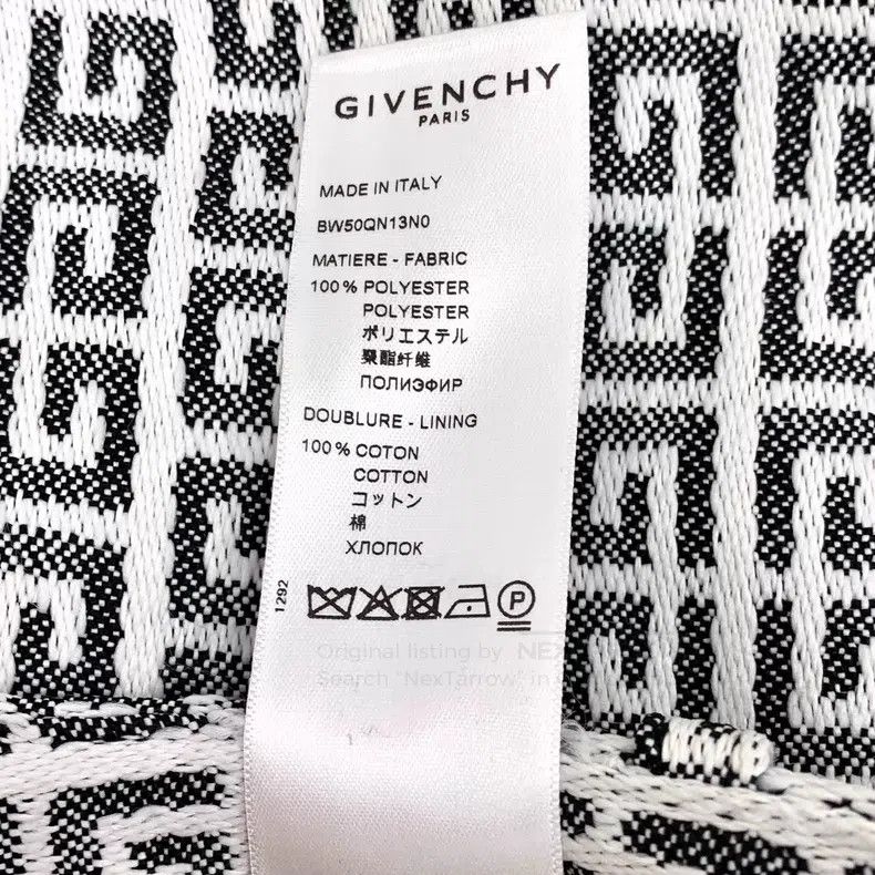 Givenchy Givenchy Color Blocked Logo Letter Jacquard Full Print Cas Size US 28 / EU 44 - 8 Thumbnail