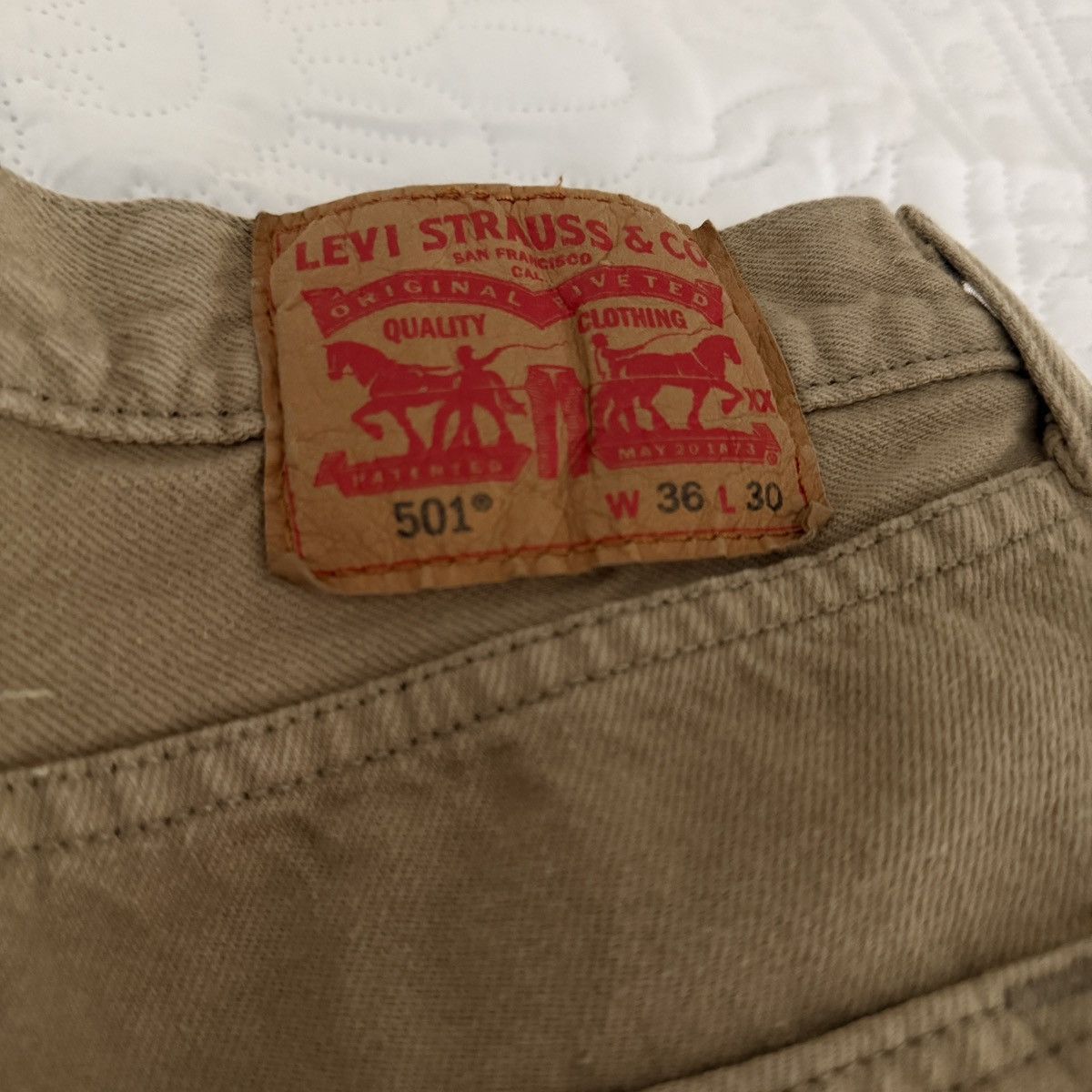 Levi's Vintage Clothing Levi's Vintage 501 button fly Size US 36 / EU 52 - 1 Thumbnail