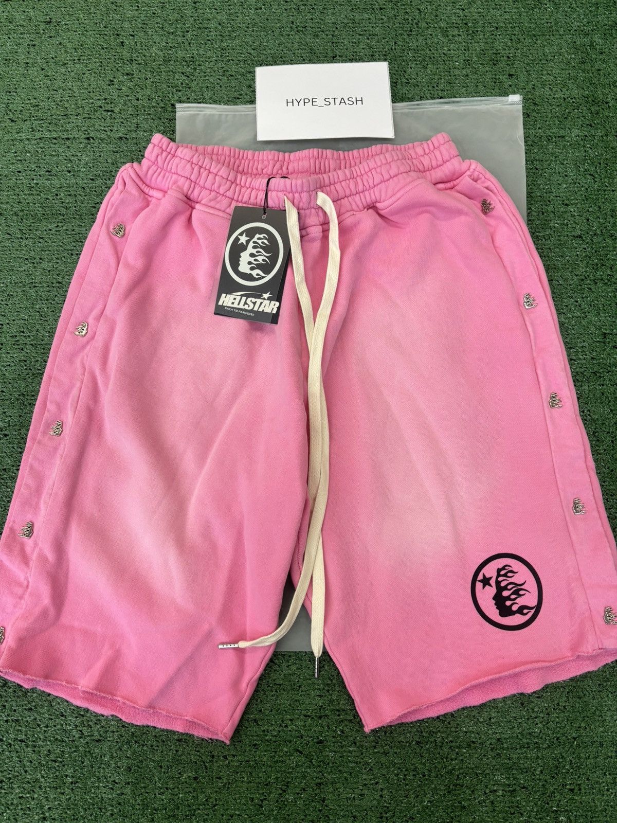 HELLSTAR Hellstar Records Shorts in White | Grailed