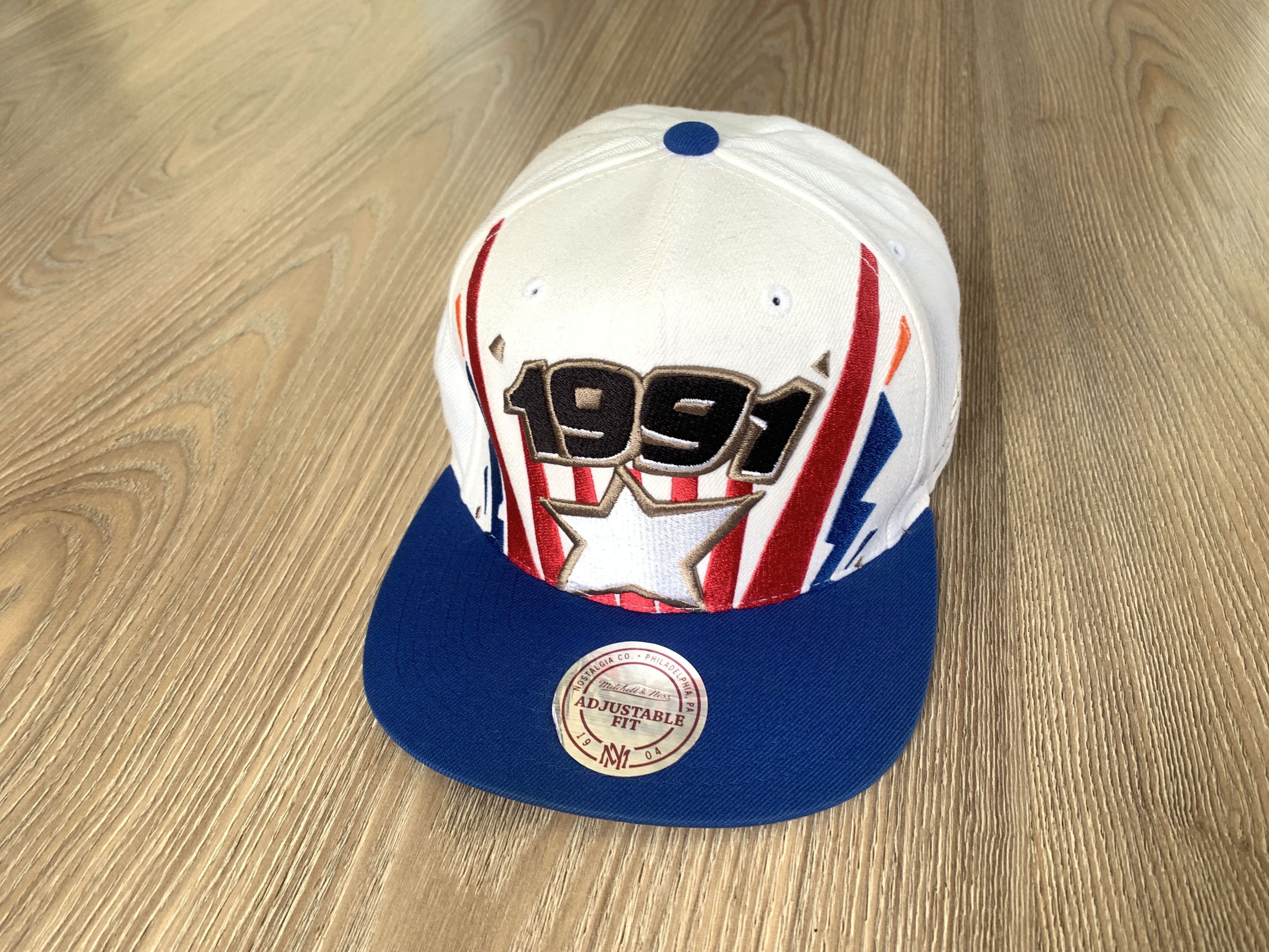 Mitchell & Ness Mitchell & Ness Ticket Burst Snapback All-Star White Size ONE SIZE - 3 Thumbnail