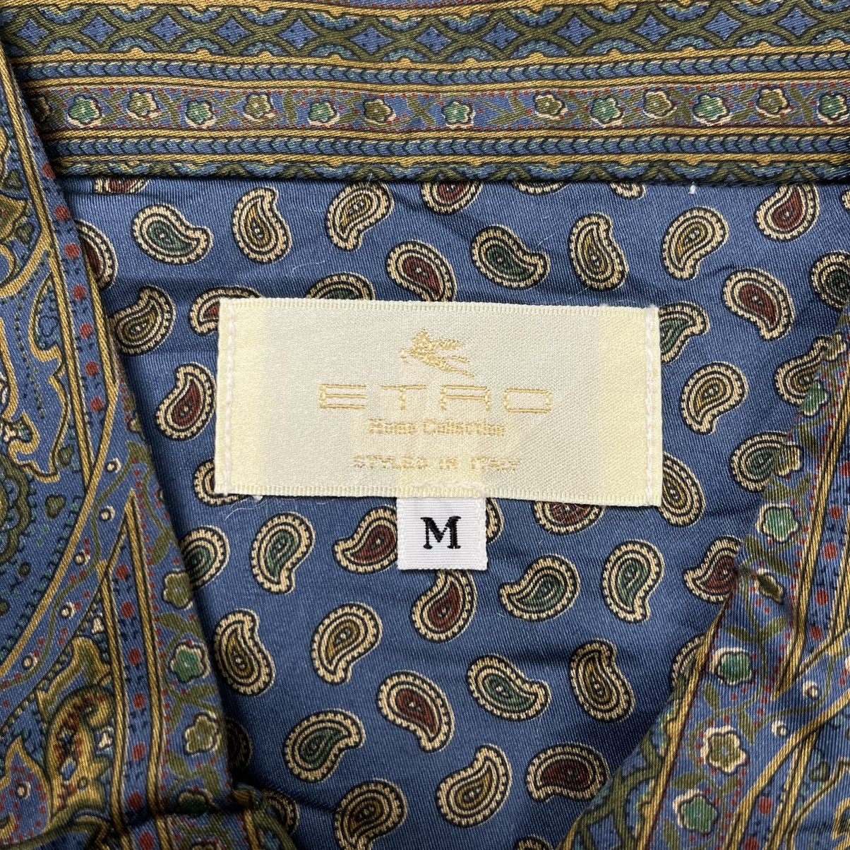 Etro × Vintage Vintage Etro Paisley hidden button shirt Size US M / EU 48-50 / 2 - 9 Thumbnail