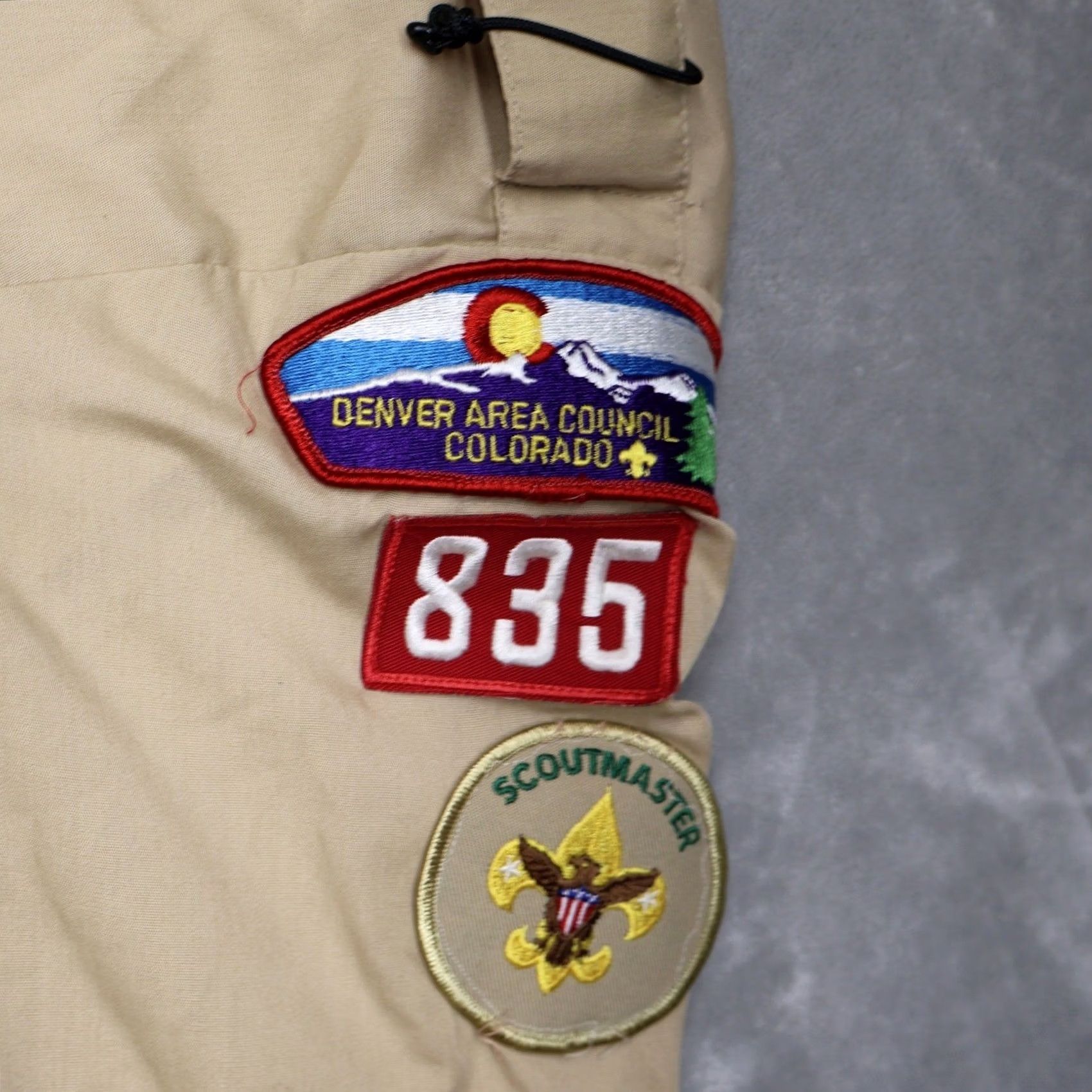 Vintage Boy Scouts of America Shirt Men XL Beige Official Patches Scoutmaster Uniform Size US XL / EU 56 / 4 - 4 Thumbnail