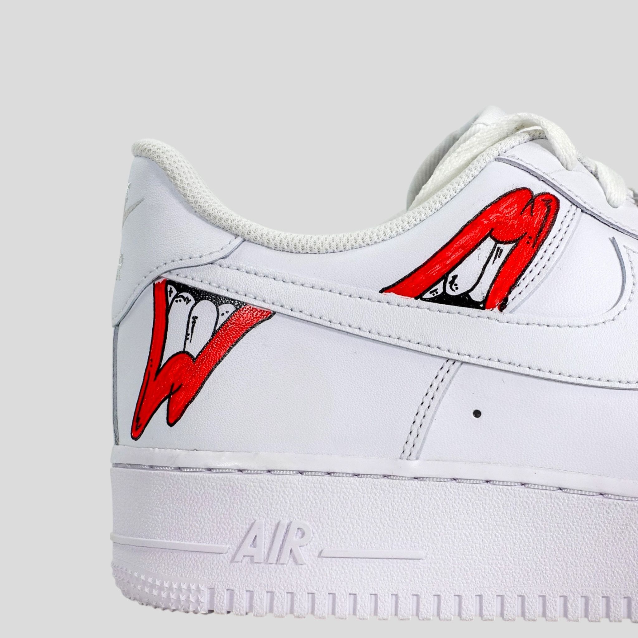 Matty Boy 1-of-1 Matty Boy Sadistic Lips Air Force 1 Low Size US 12 / EU 45 - 5 Thumbnail