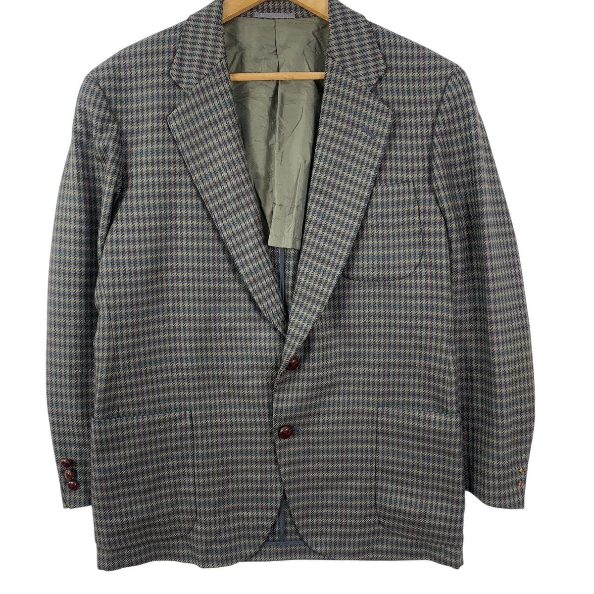 Burberry Vintage 90s BURBERRY LONDON Nova Checks Collection Blazer Size M / US 6-8 / IT 42-44 - 5 Thumbnail