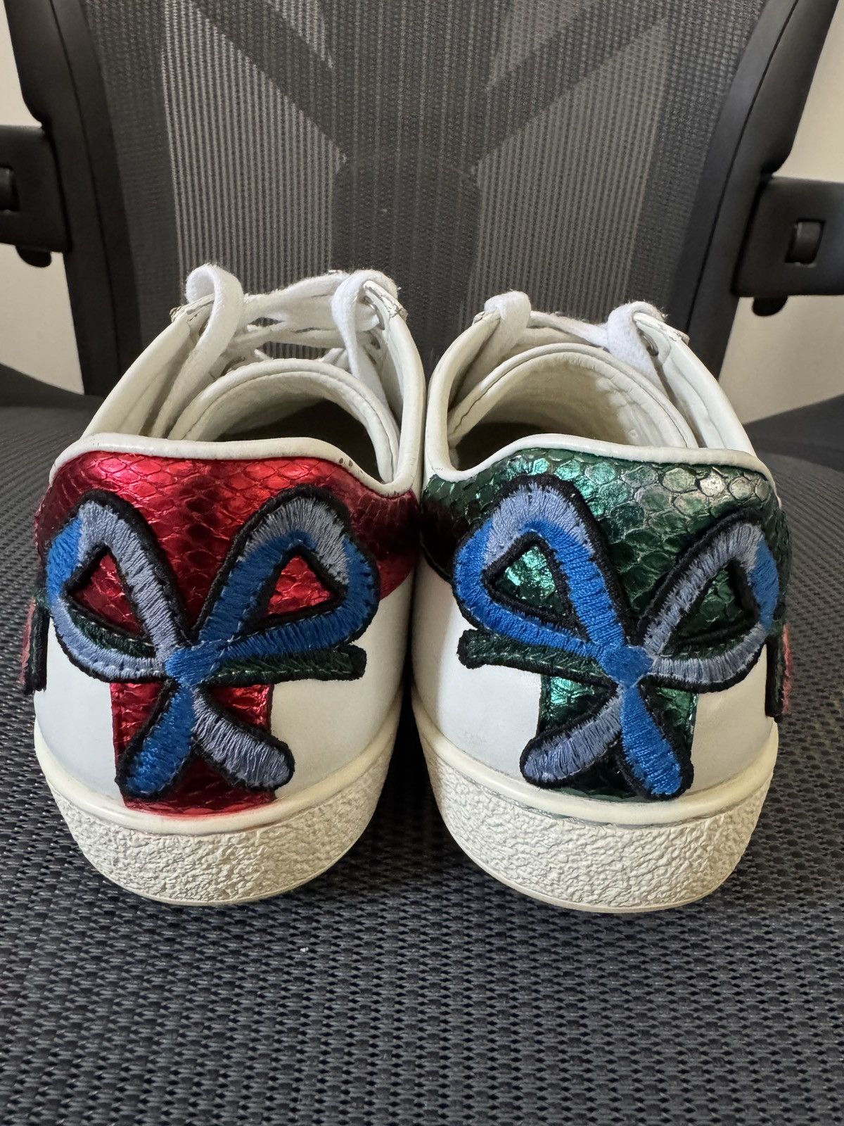 Gucci Gucci Wmns Ace Embroidered 'Floral' Sneakers size 35 EU Size US 5 / IT 35 - 6 Thumbnail
