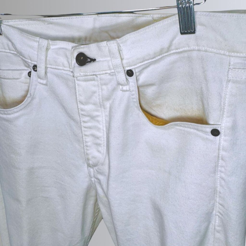 Rag & Bone rag & bone Men's White Extra-Slim Jeans - 32 Size US 32 / EU 48 - 8 Thumbnail