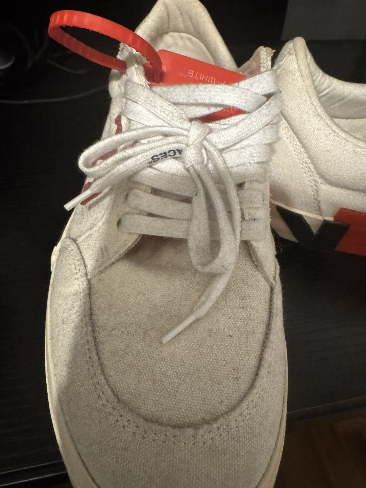 Off-White Off White Vulcanized Low Top Size US 12 / EU 45 - 4 Thumbnail