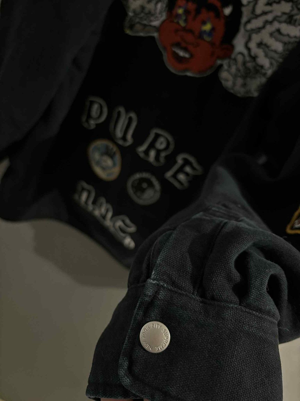 Supreme Supreme Patches Hooded Zip Up Shirt Size US L / EU 52-54 / 3 - 20 Thumbnail