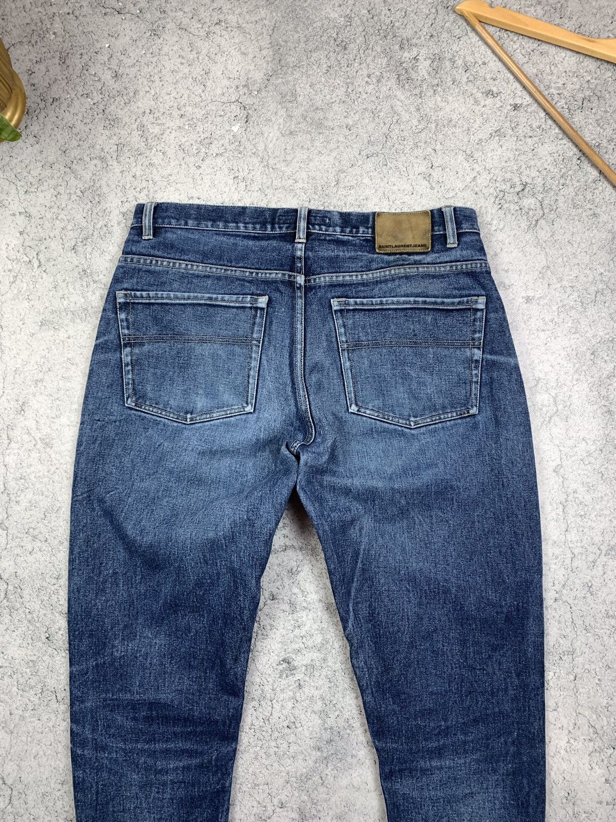Yves Saint Laurent Saint Laurent Vintage YSL Denim Mens Jeans Size 36 Size US 36 / EU 52 - 6 Thumbnail