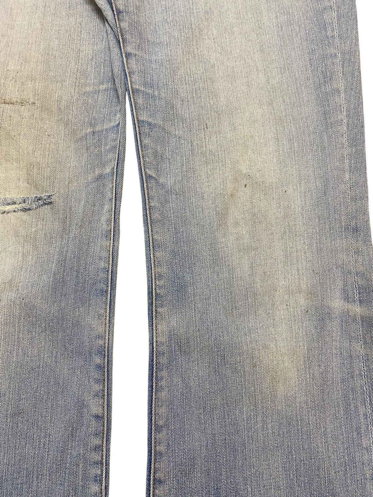 Japanese Brand Vintage Japanese Brands Uniqlo Faded Distressed Flare Jeans Size US 32 / EU 48 - 8 Thumbnail