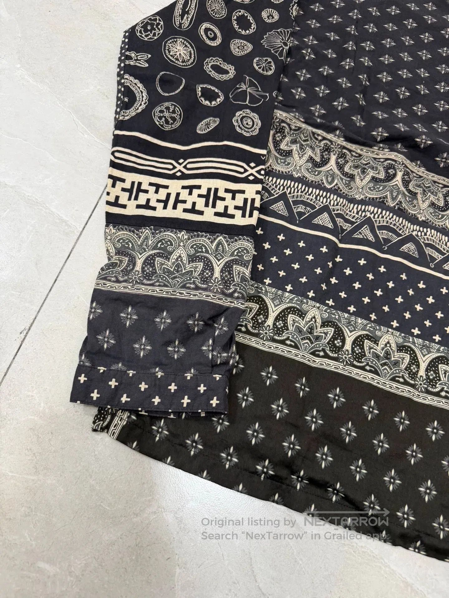Visvim VISVIM 19SS ICT TUNIC P.O. Black Paisley. Size US M / EU 48-50 / 2 - 8 Thumbnail