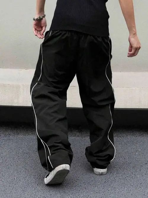 Japanese Brand × Vintage Wide DRIP street Y2K Pants Size US 30 / EU 46 - 4 Thumbnail